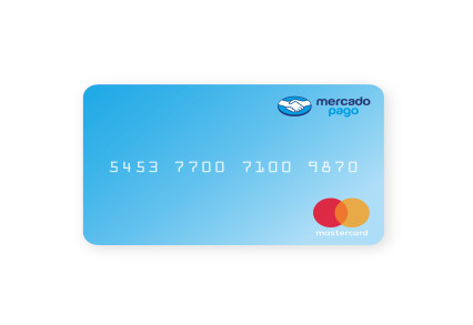 Cartão Pré-Pago internacional com bandeira MasterCard emitido pelo Mercado Pago aos usuários do Brasil.